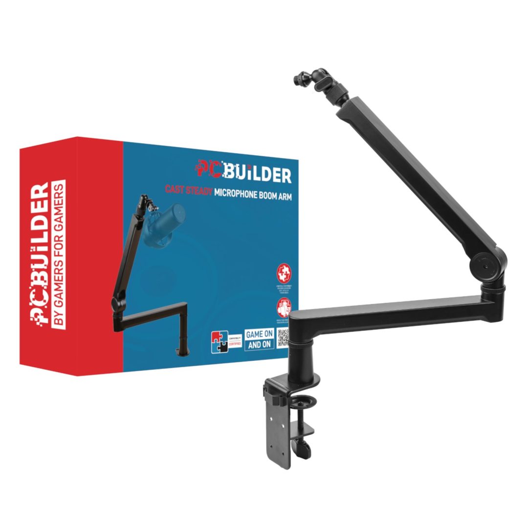 PCBuilder CAST STEADY Microphone Boom Arm PCB-MBA-CAST-STEADY