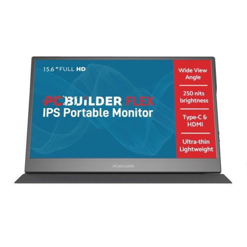 PCBuilder FLEX 15.6" FHD IPS Portable Monitor PCB-PM15-FHD