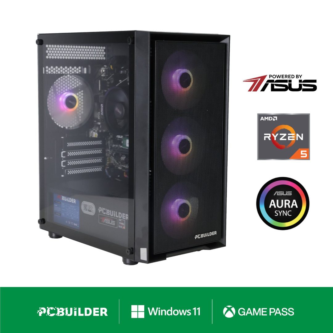 PCBuilder WARDEN Ryzen 5 8600G Integrated Graphics Gaming PC PCB_WARDEN_01