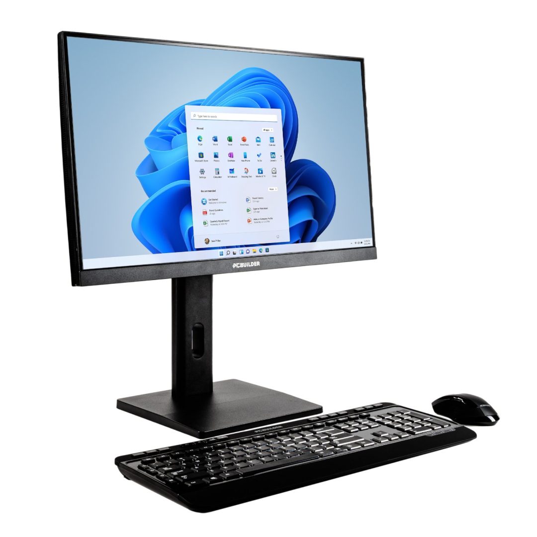 PCBuilder FUSION 24" Intel i3-14100 Windows 11 All-in-One Desktop PC PCB-AIO-FIB24-I38480 - Image 2