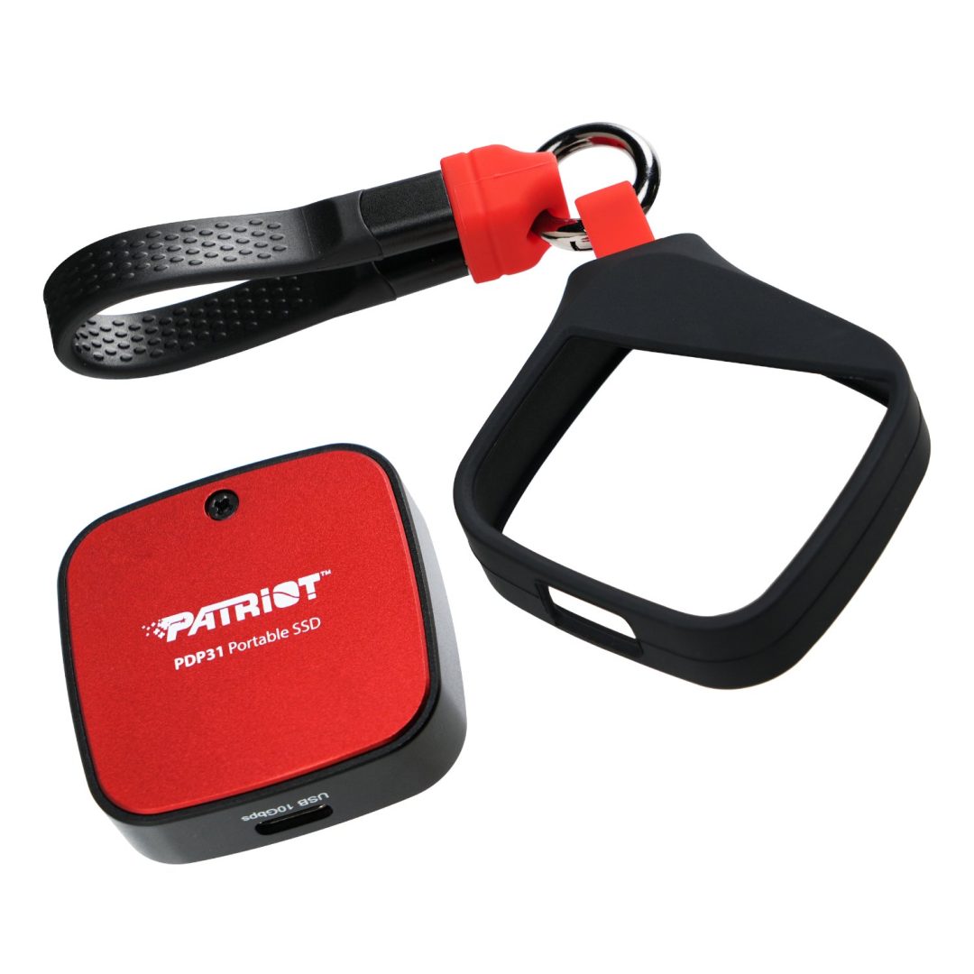 Patriot PDP31 2TB USB-C Portable SSD Red/Black PDP312TB23UCK - Image 4