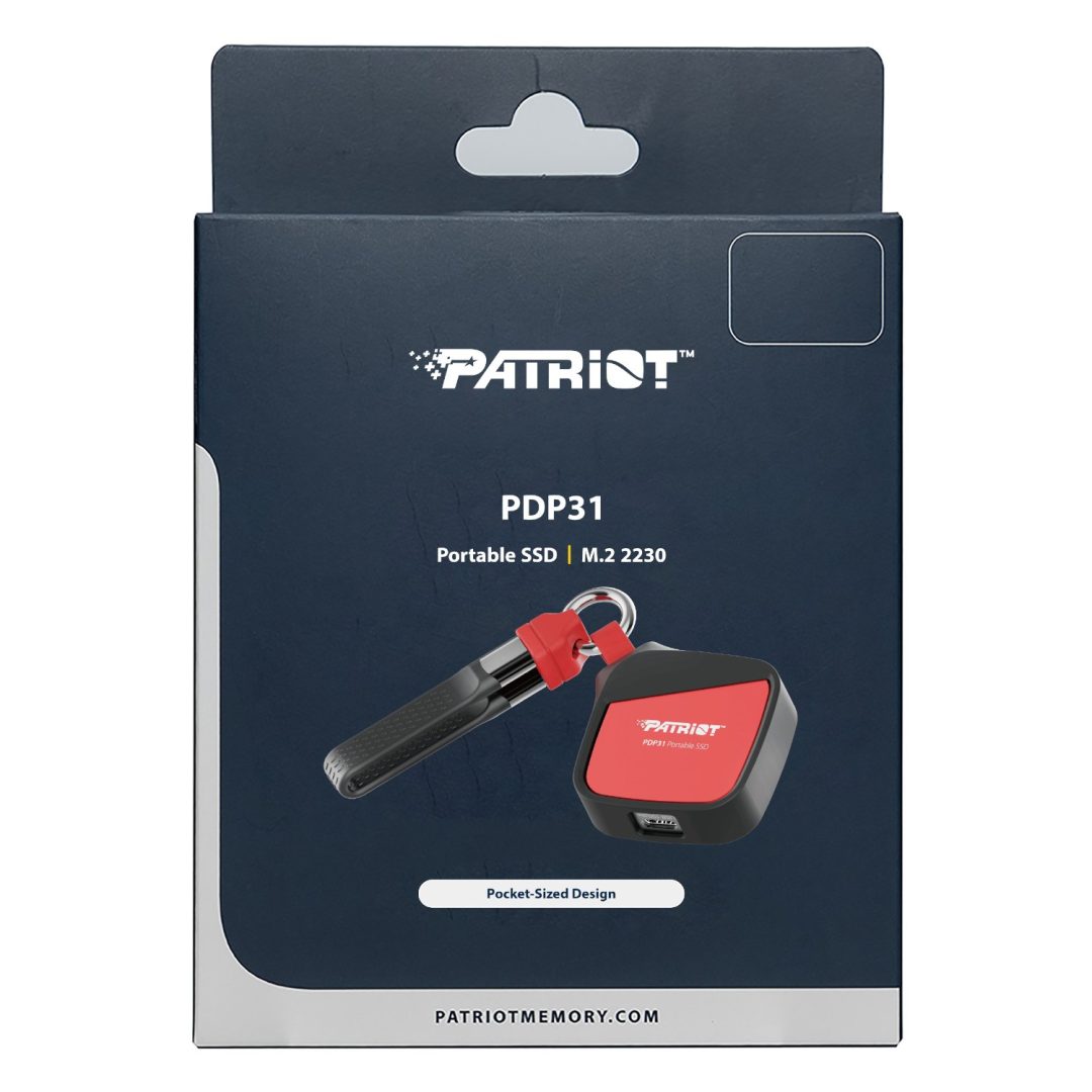 Patriot PDP31 2TB USB-C Portable SSD Red/Black PDP312TB23UCK - Image 5