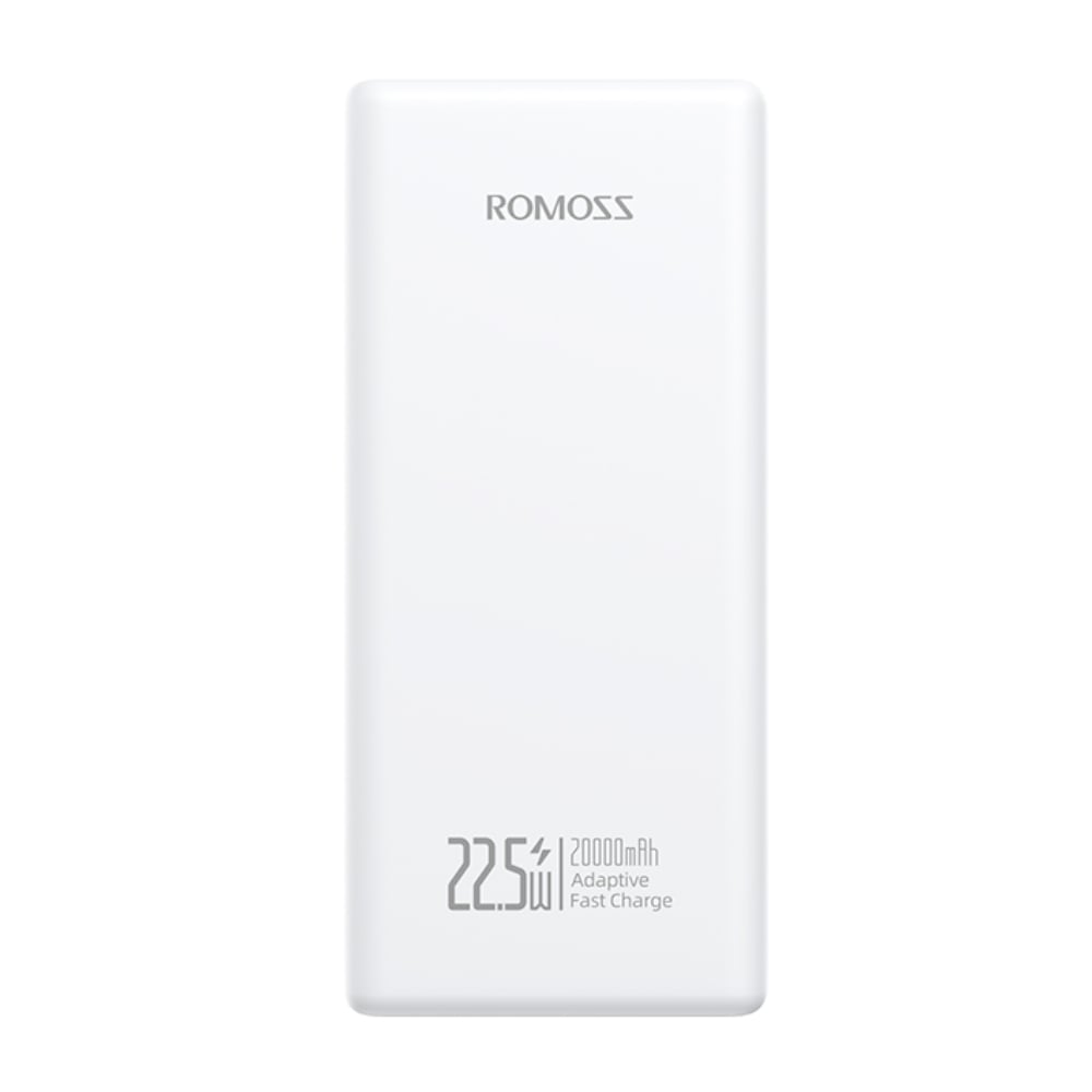 Romoss PRC20 20000mAh 22.5W Fast Charge Power Bank – White - Image 2