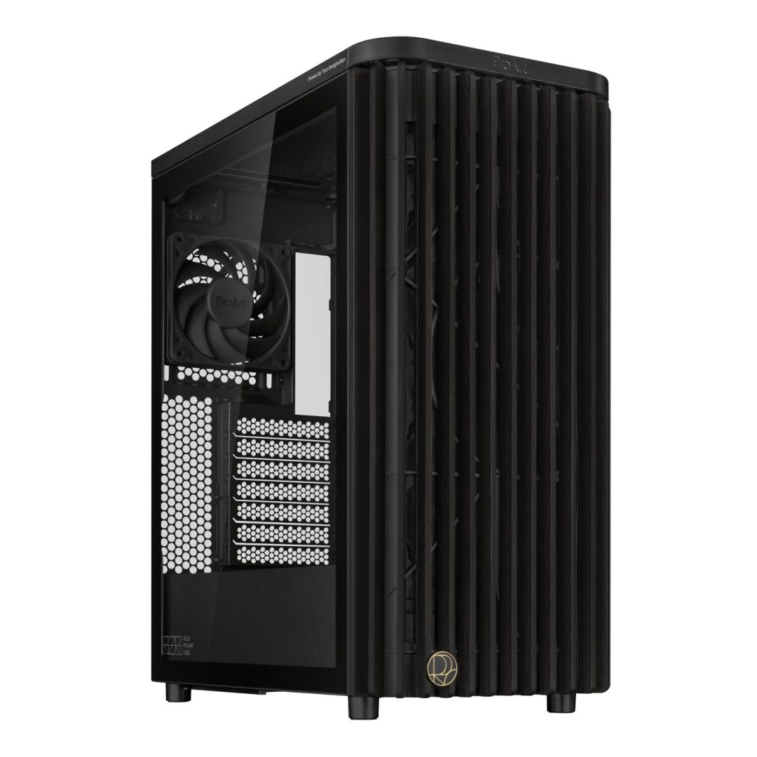 ASUS ProArt PA401 Wood Edition ATX Mid Tower Case