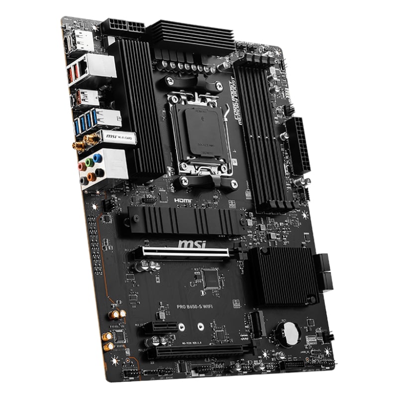MSI PRO B650-S Wi-Fi AMD AM5 ATX Motherboard - Image 4