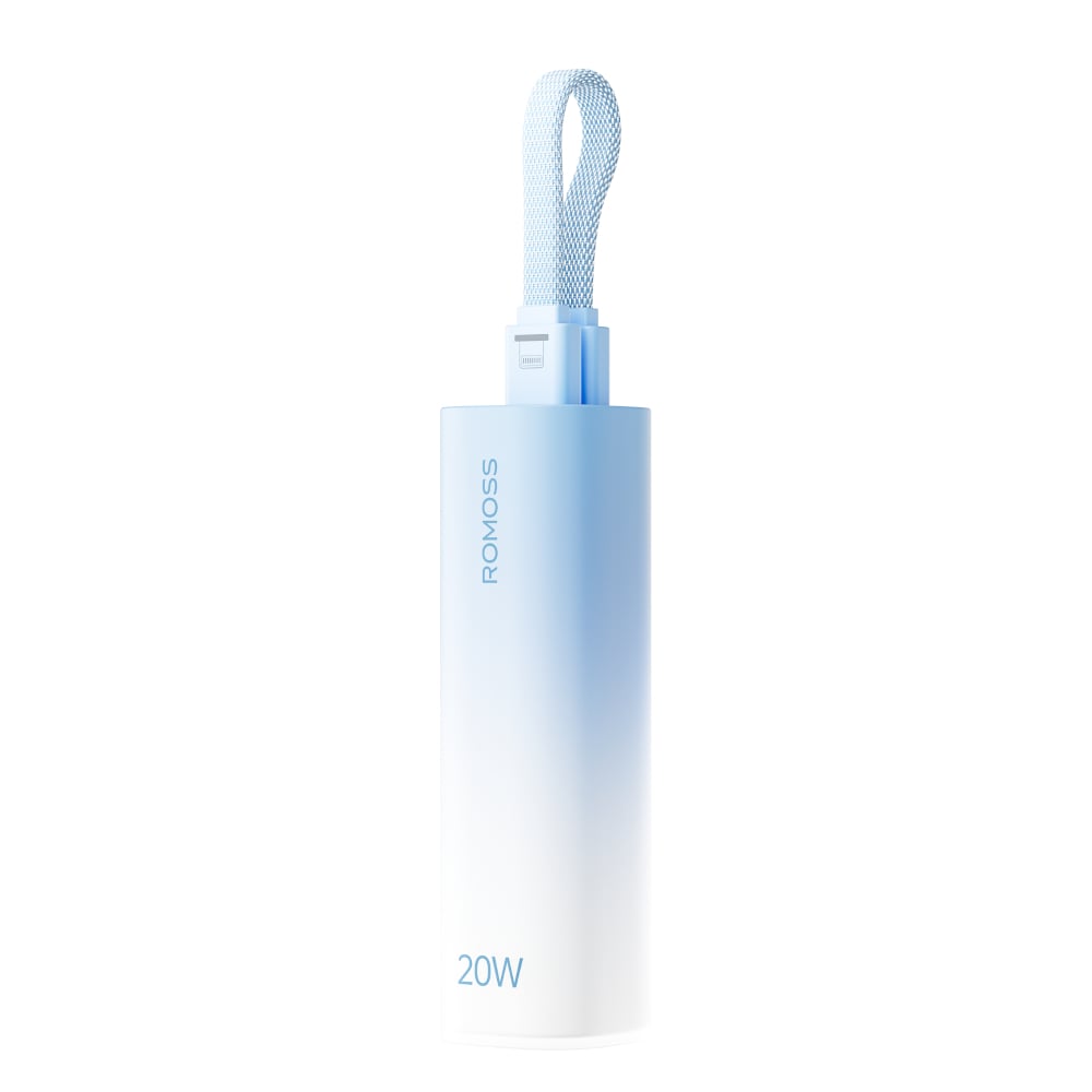 Romoss PSC05 5000mAh 20W Mini Power Bank – Blue - Image 2