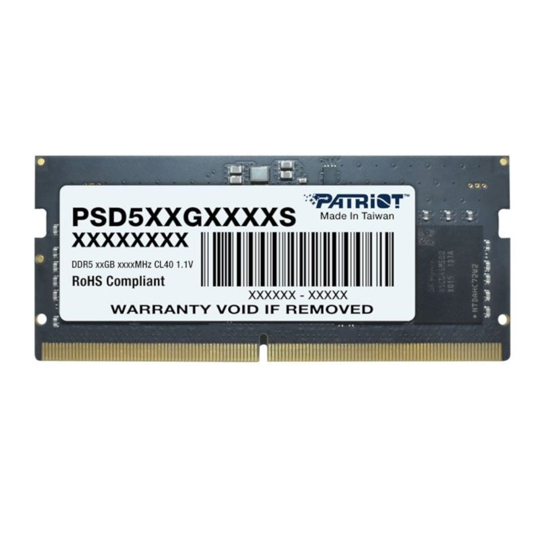 Patriot Signature Line 8GB DDR5 4800MHz SODIMM Laptop RAM PSD58G480041S