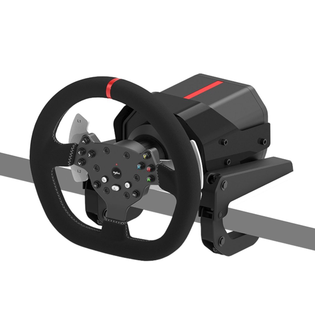 PXN V10 3-in-1 Force Feedback Gaming Steering Wheel with Pedals and Shifter PXN-V10 - Image 5