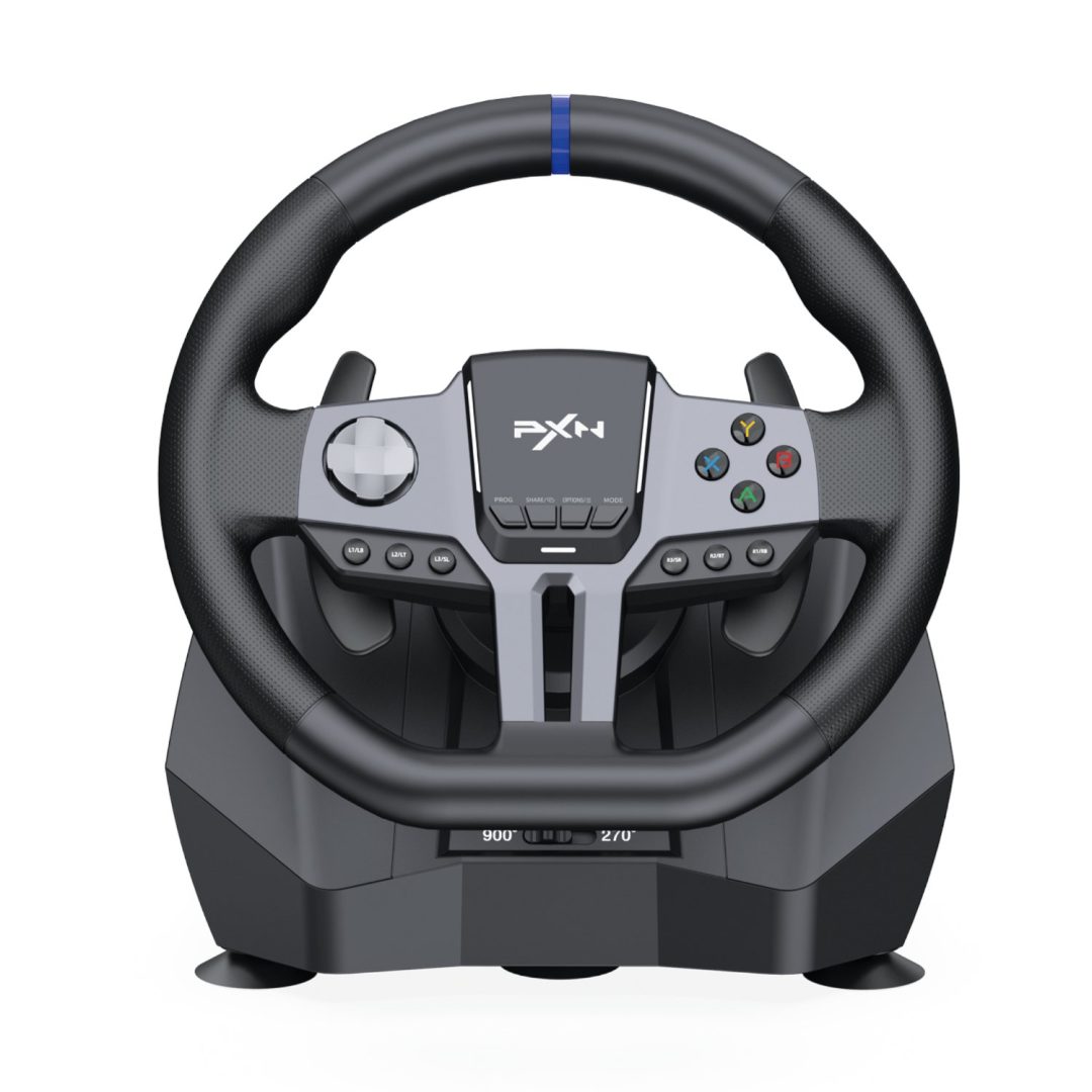 PXN V9 Gen 2 Gaming Steering Wheel with Pedals and Shifter PXN-V9GEN2 - Image 3