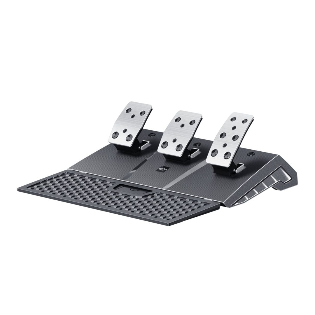 PXN V9 Gen 2 Gaming Steering Wheel with Pedals and Shifter PXN-V9GEN2 - Image 5
