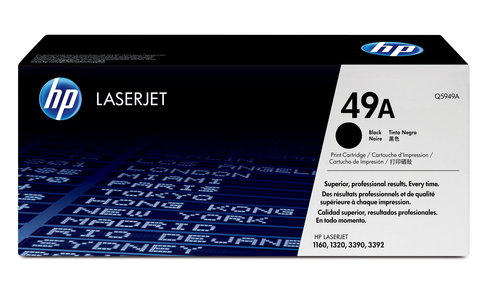 HP 49A Black LaserJet Toner Cartridge 1160