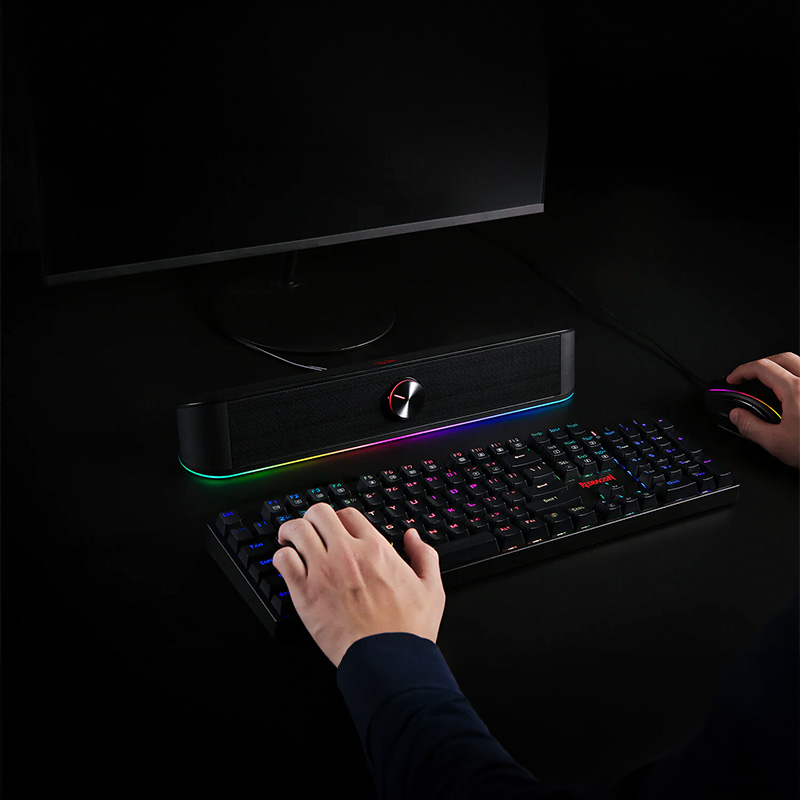 Redragon Adiemus 2.0 PC Gaming Speakers RGB - Image 7