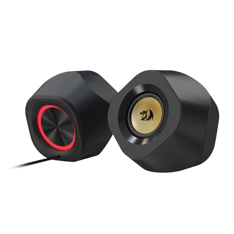 REDRAGON 2.0 KAIDAS PC Gaming Speaker - Black - Image 4