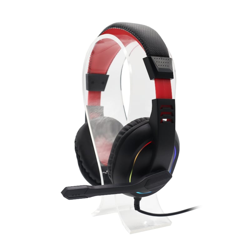 Redragon ARES Over-Ear Aux RGB Gaming Headset - Black - Image 4