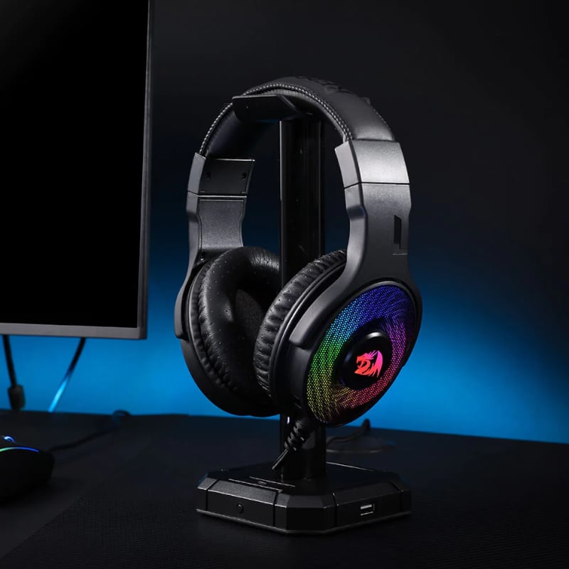 Redragon Pandora RGB Gaming Headset - Black - Image 4