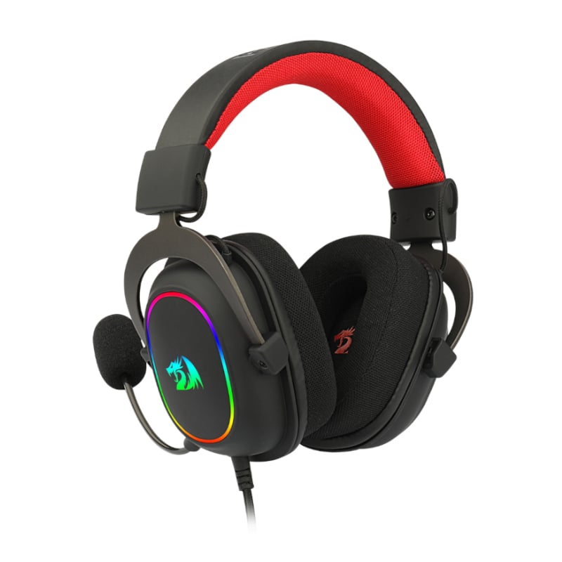 Redragon ZEUS-X USB RGB Over-Ear Gaming Headset Black - Image 4