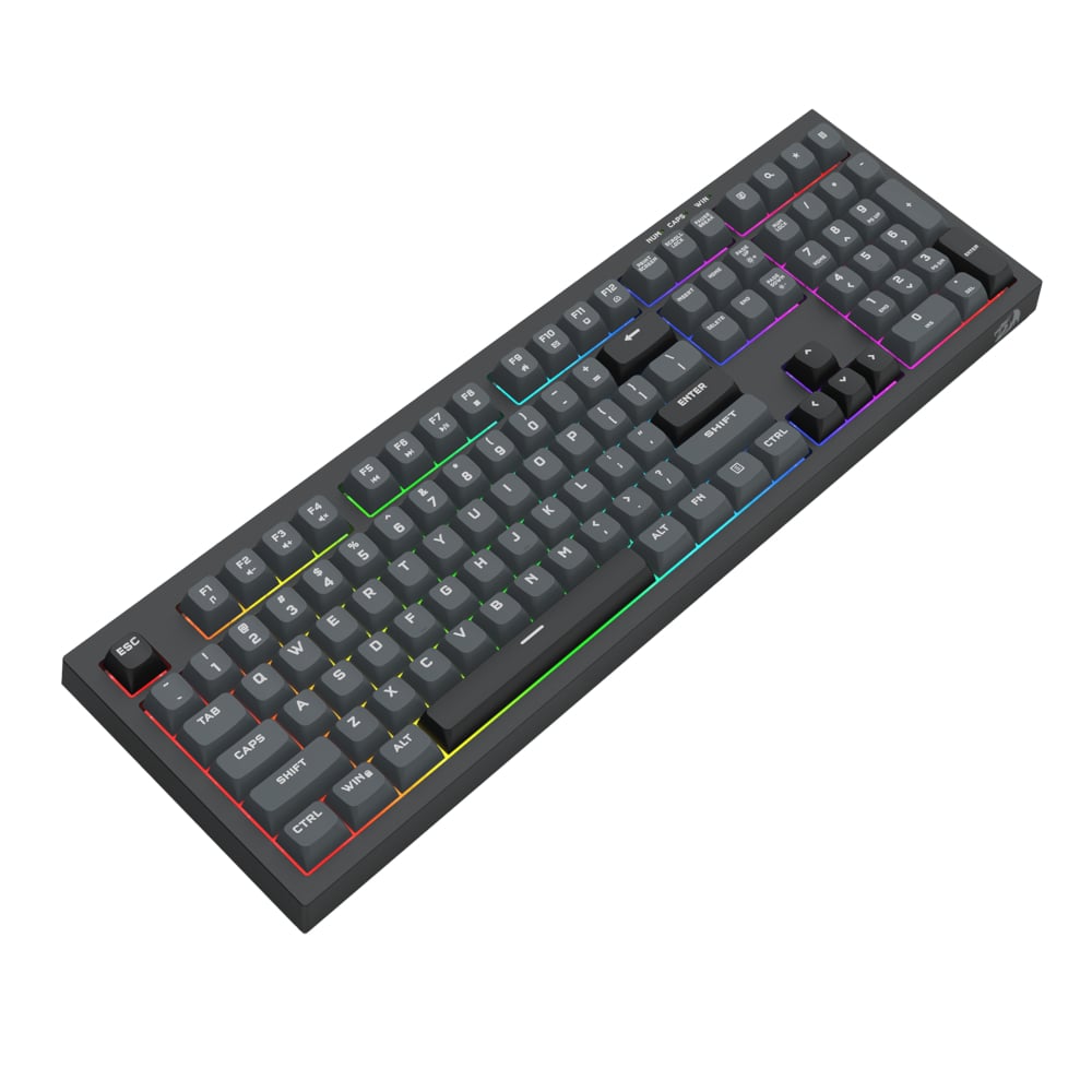 Redragon CRUX K518 RGB Membrane Gaming Keyboard Black RD-K518-RGB-GB - Image 3