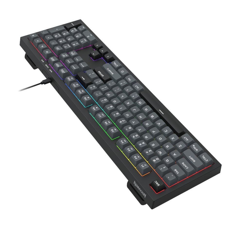 Redragon CRUX K518 RGB Membrane Gaming Keyboard Black RD-K518-RGB-GB - Image 4