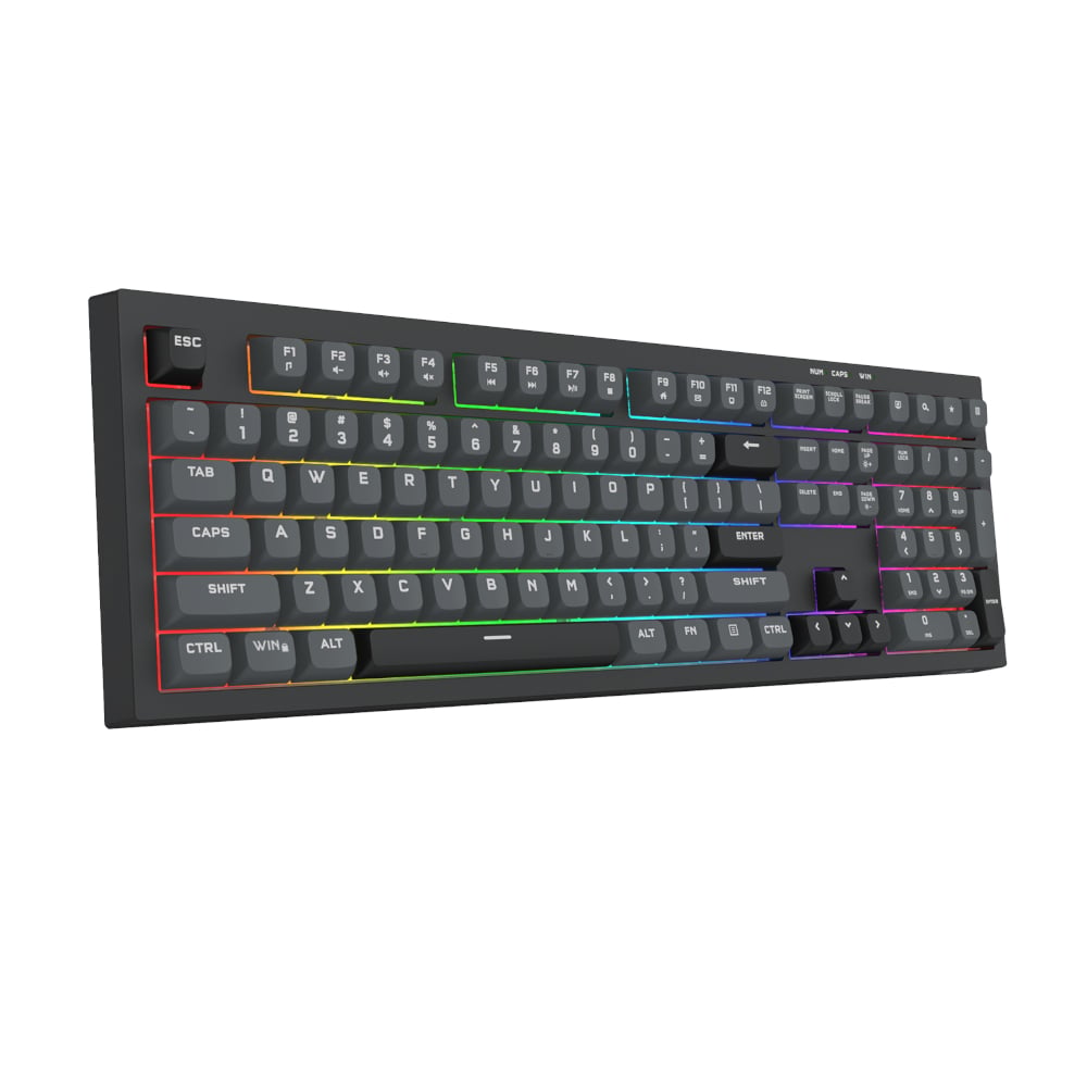 Redragon CRUX K518 RGB Membrane Gaming Keyboard Black RD-K518-RGB-GB - Image 5