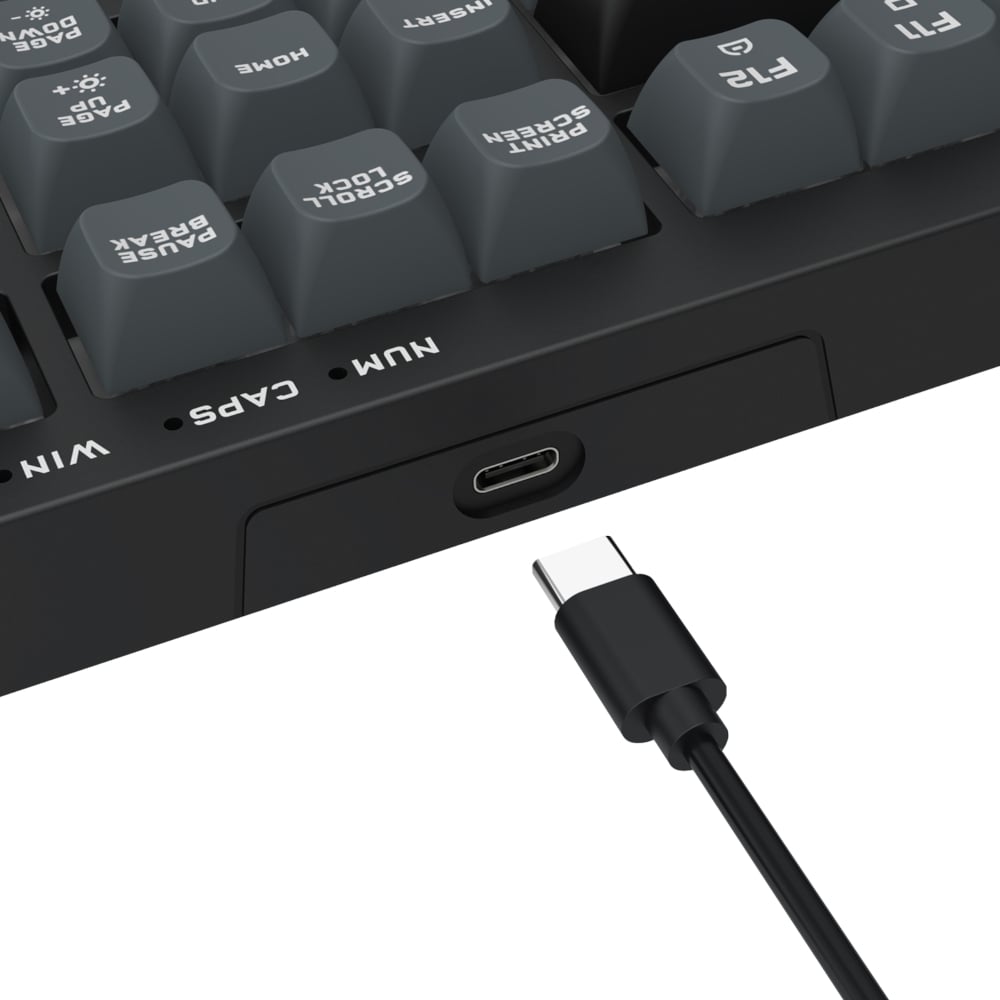 Redragon CRUX K518 RGB Membrane Gaming Keyboard Black RD-K518-RGB-GB - Image 6