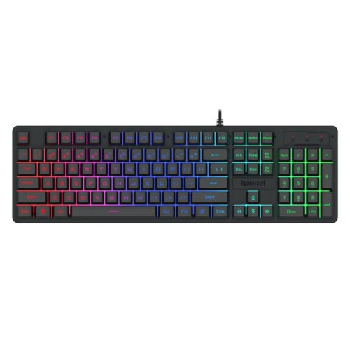 Redragon K521 Rainbow RGB 104-Key Membrane Gaming Keyboard RD-K521-RGB
