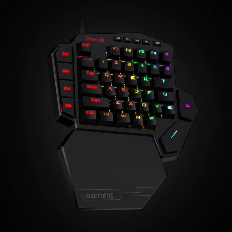 Redragon Diti Elite Pro One-Handed RGB Wireless Mechanical Keyboard - Image 4