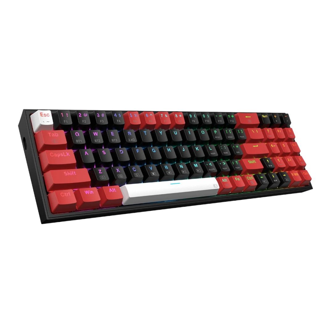 Redragon POLLUX PRO K628 Wireless Bluetooth RF Gaming Keyboard - Image 2