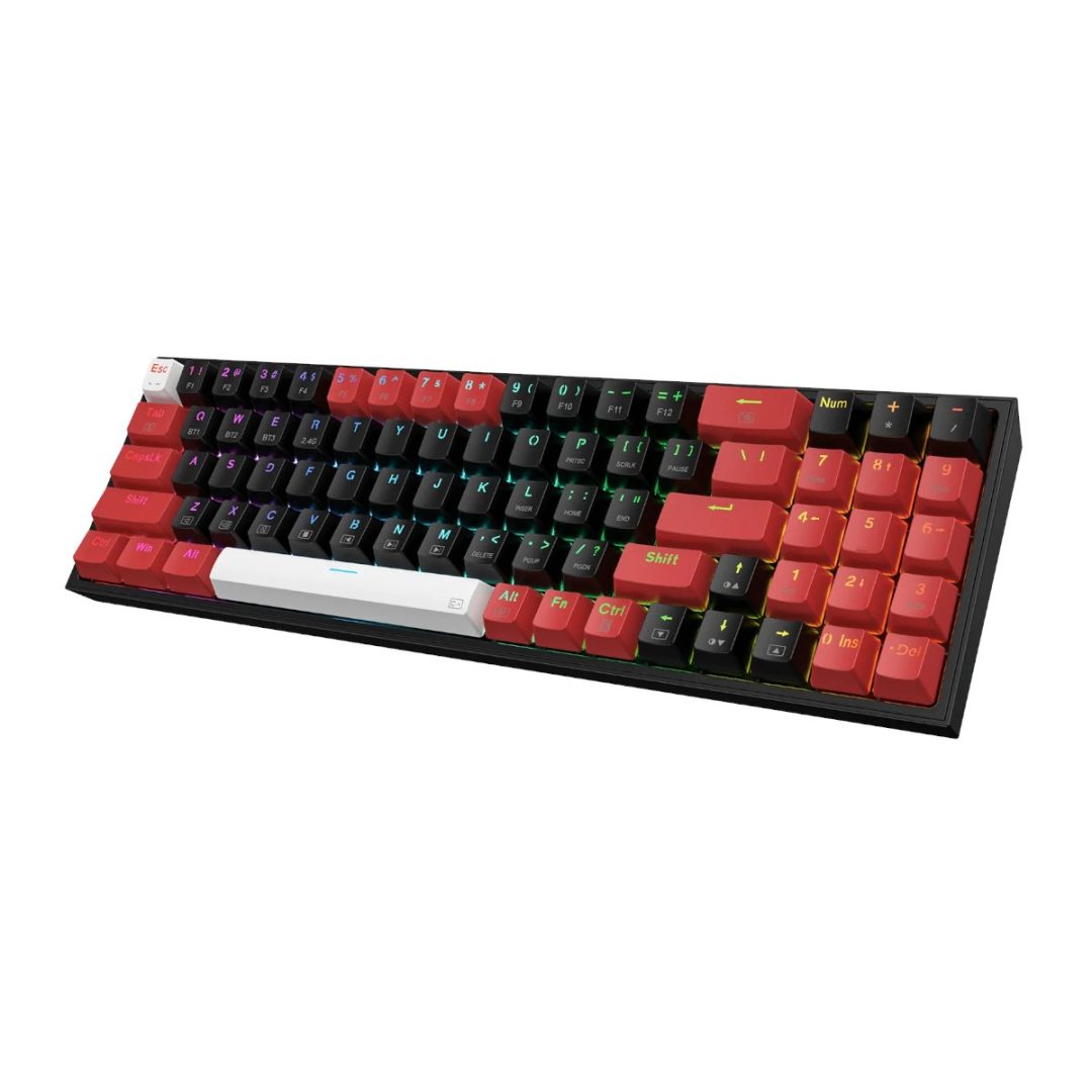 Redragon POLLUX PRO K628 Wireless Bluetooth RF Gaming Keyboard - Image 3