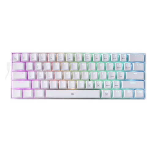 Redragon Dragonborn 67-Key Wired Mechanical Keyboard RGB - White