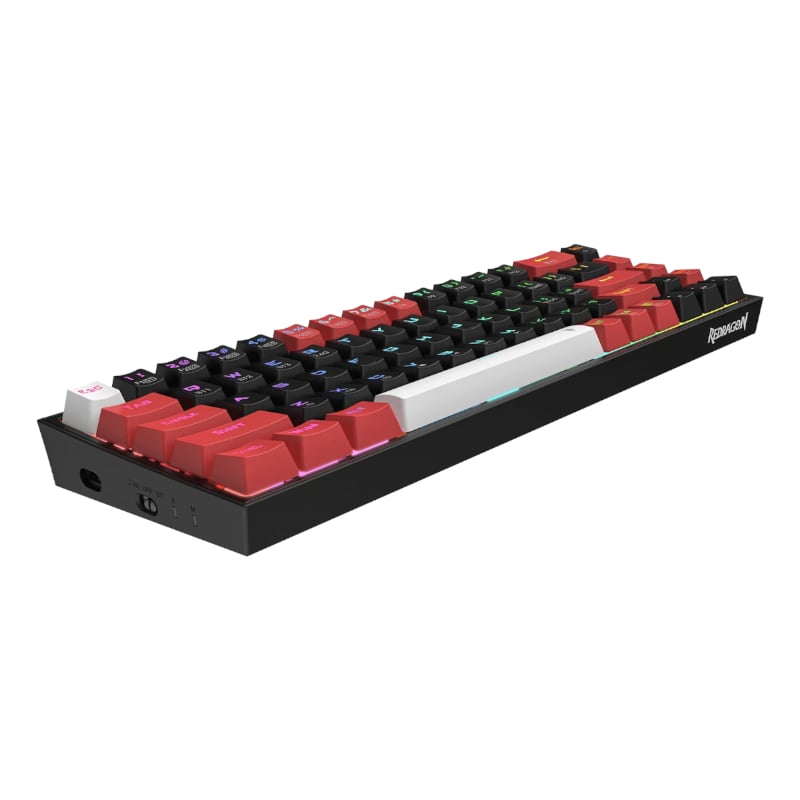 Redragon Castor Pro K631 68-Key Wireless RGB Keyboard - Image 4