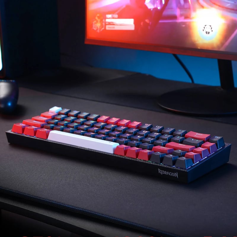 Redragon Castor Pro K631 68-Key Wireless RGB Keyboard - Image 6