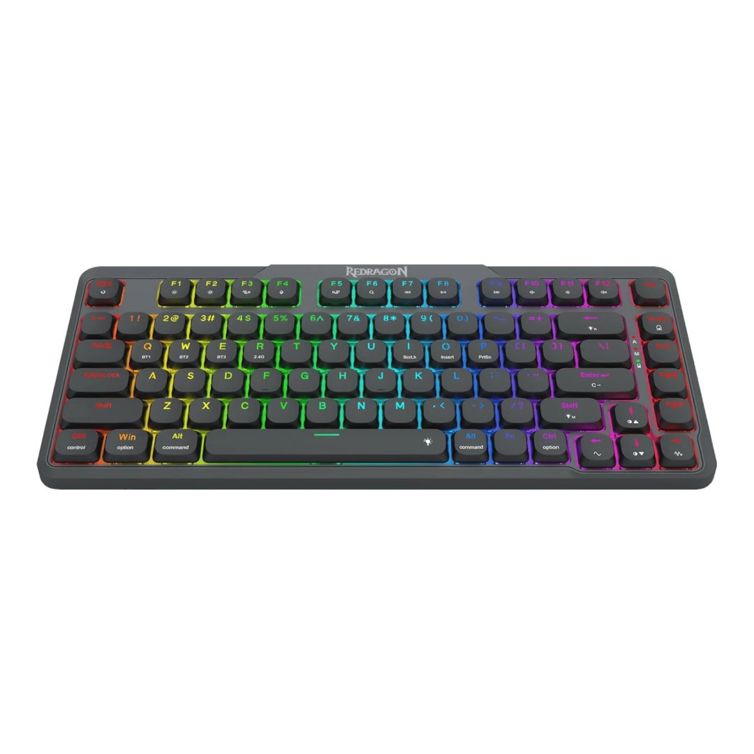Redragon AETHER K706 PRO Wireless Mechanical Keyboard (75% Layout, Tri-Mode, Gasket Mou… - Image 3