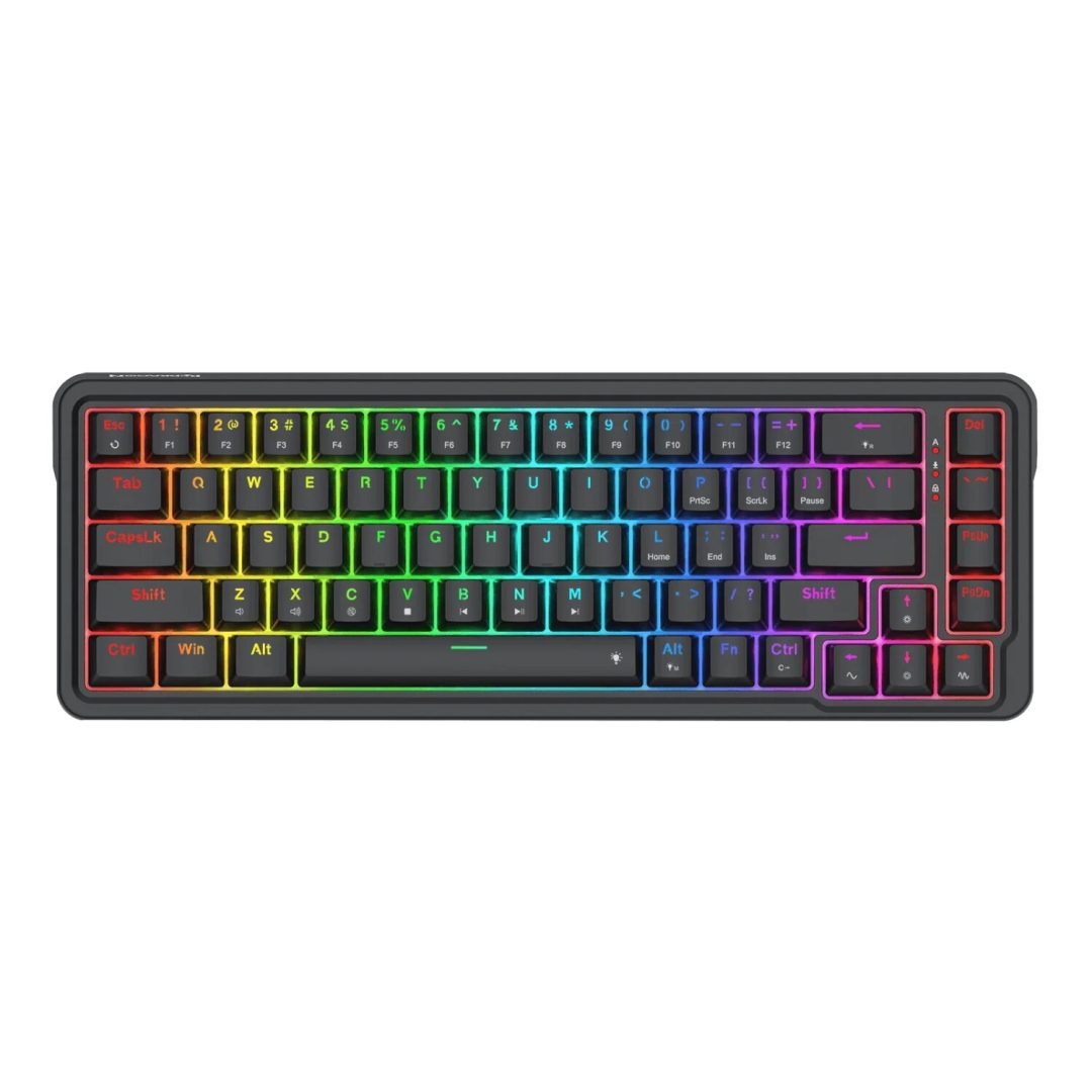 Redragon NOVA K709 65% Wired Gasket RGB Mechanical Gaming Keyboard Black RD-K709-RGB