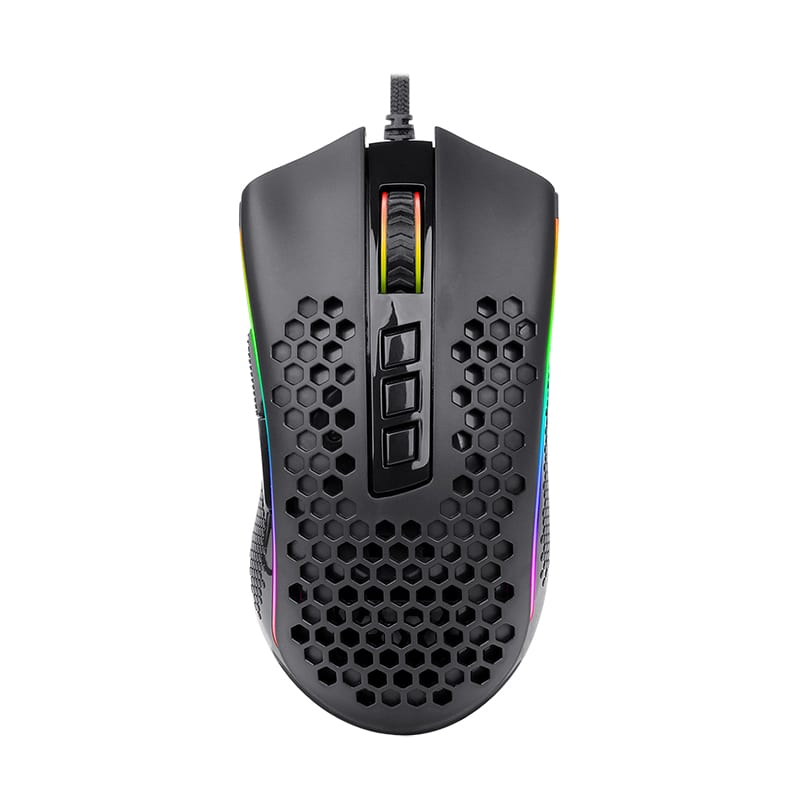 Redragon Storm 12400DPI Wired Gaming Mouse - Black