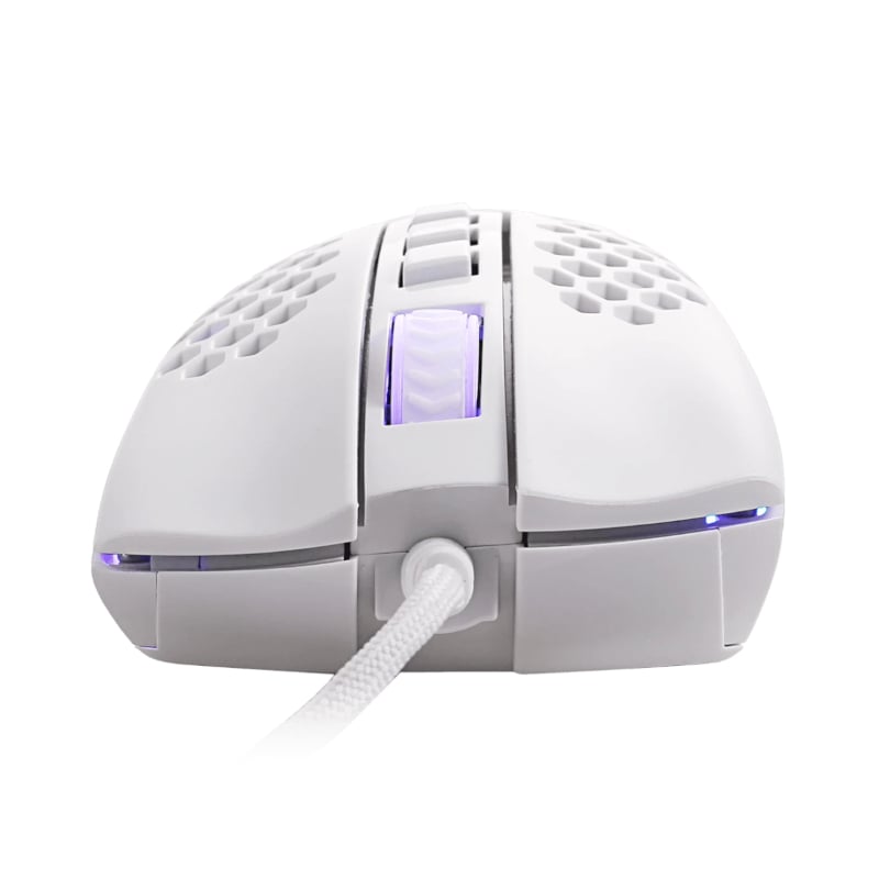 Redragon Storm Lightweight Wired RGB Gaming Mouse - White - Image 5