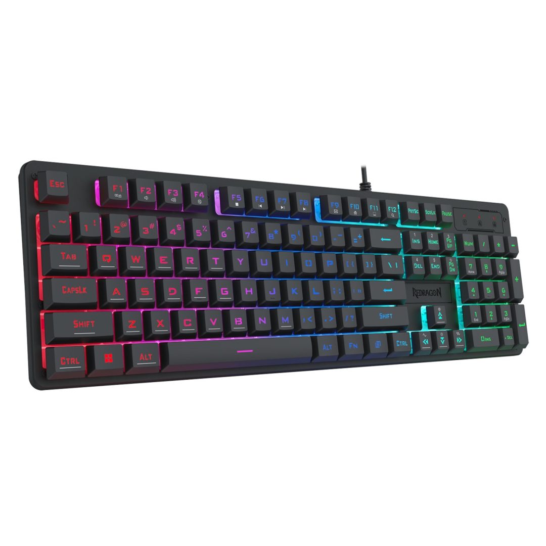 Redragon S107 RGB Gaming Keyboard and Mouse Bundle with Mousepad RD-S107-RGB-BA - Image 5