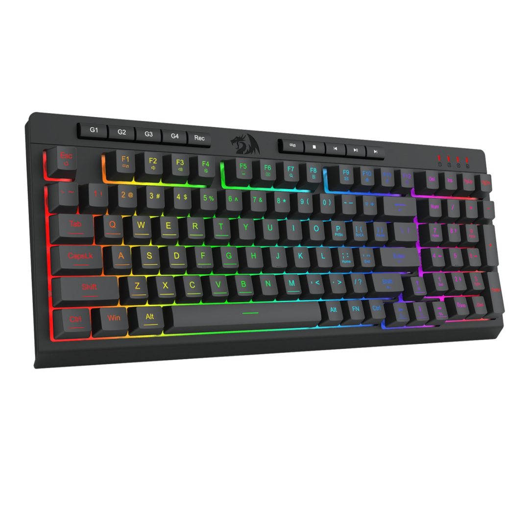 Redragon S148 4-in-1 Gaming Combo Keyboard Mouse Mousepad RGB Headset RD-S148 - Image 4