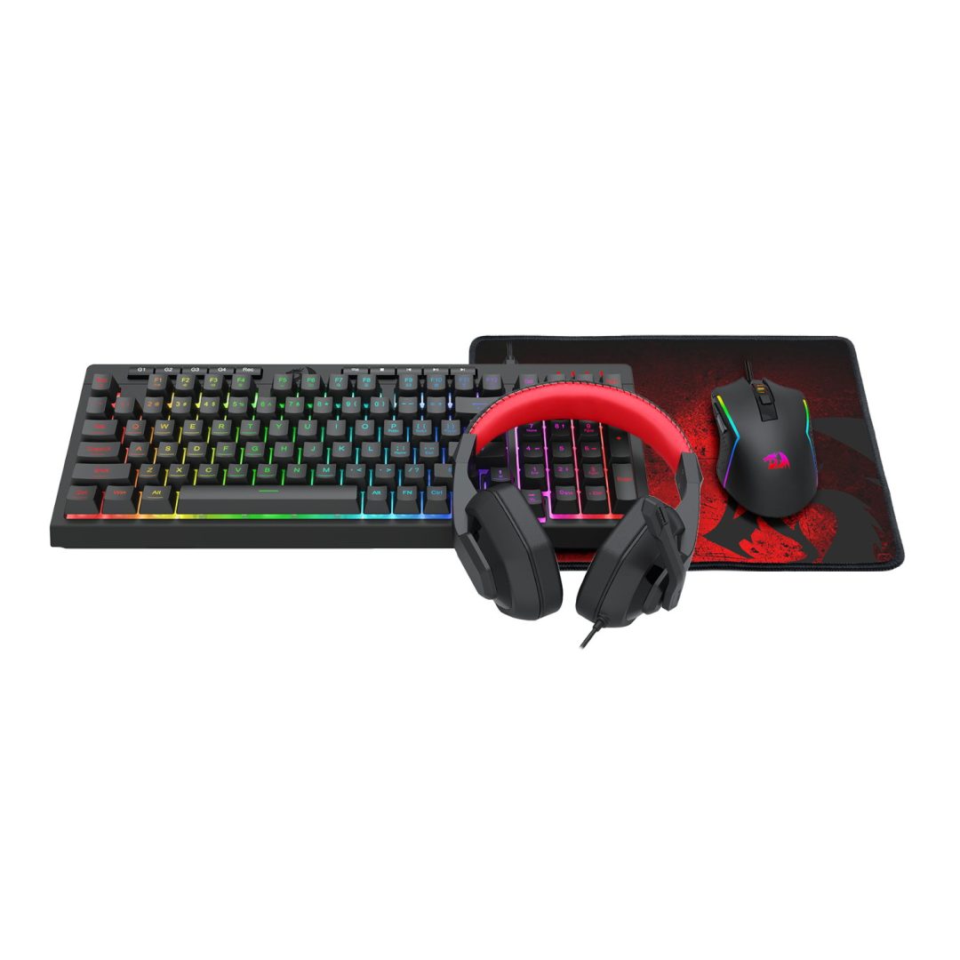 Redragon S149 4-in-1 Gaming Combo Keyboard Mouse Mousepad Headset RD-S149 - Image 3
