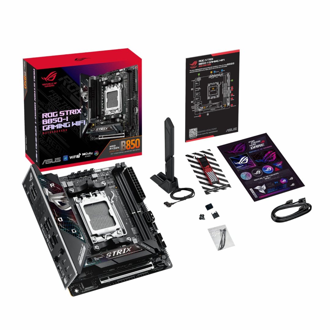 Asus ROG Strix B850-I Gaming WiFi AM5 Mini-ITX Motherboard - Image 7