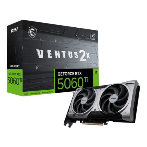 MSI GeForce RTX 5060 Ti VENTUS 2X OC PLUS 16GB GDDR7
