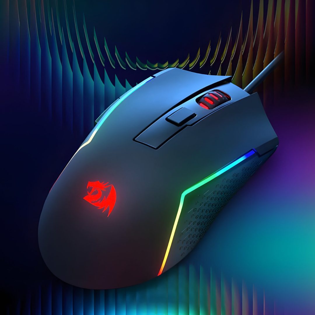 Redragon TRIDENT M616 Wired Gaming Mouse 10000DPI RGB Black RD-M616-RGB - Image 4