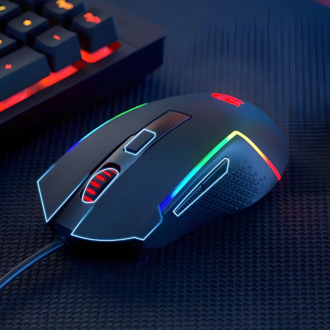 Redragon TRIDENT M616 Wired Gaming Mouse 10000DPI RGB Black RD-M616-RGB - Image 3