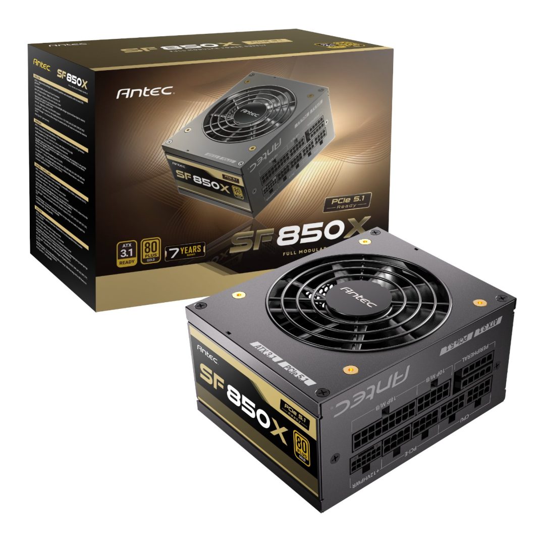 Antec SF850X 80PLUS Gold PCIe 5.1 ATX3.1 Modular Power Supply - Image 6