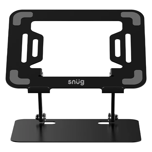 SNUG MULTIANGLE STEEL LAPTOP STAND 11IN-17IN MULTIANGLE ADJUSTABLE 1 YEAR