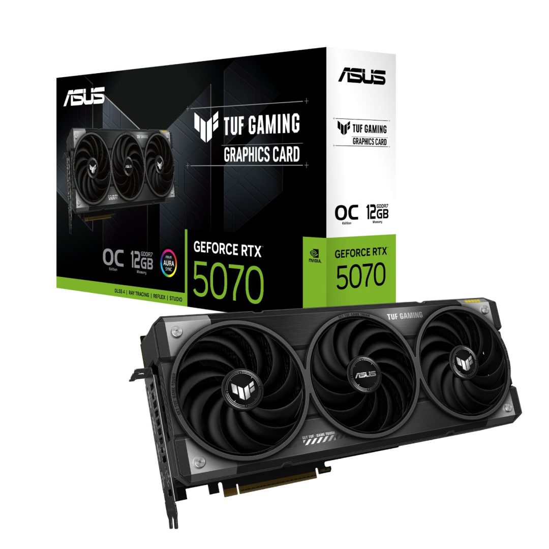 ASUS TUF Gaming GeForce RTX 5070 OC 12GB GDDR7