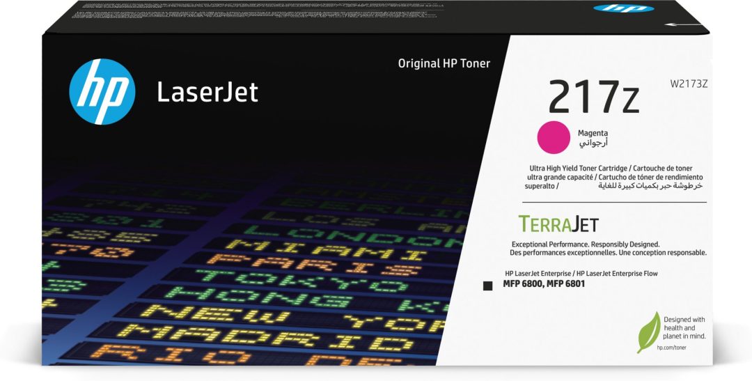 HP 217Z MAGENTA ORIGINAL LASERJET TONER CARTRIDGE
