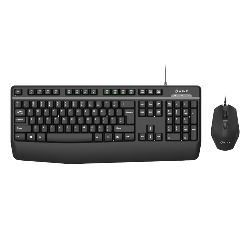 WINX DO Essential Wired Keyboard and Mouse Combo WX-CO102
