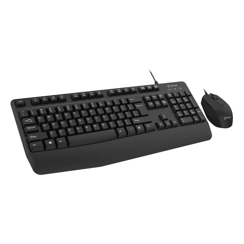 WINX DO Essential Wired Keyboard and Mouse Combo WX-CO102 - Image 2