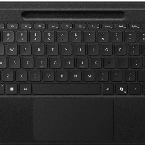 MICROSOFT SURFACE PRO FLEX TYPE COVER - BLACK - NO PEN INCLUDED