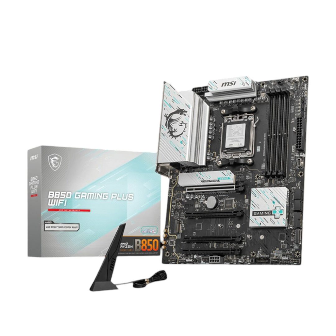 MSI B850 GAMING PLUS WIFI AM5 ATX Gaming Motherboard B850GAMINGPLUSWIFI